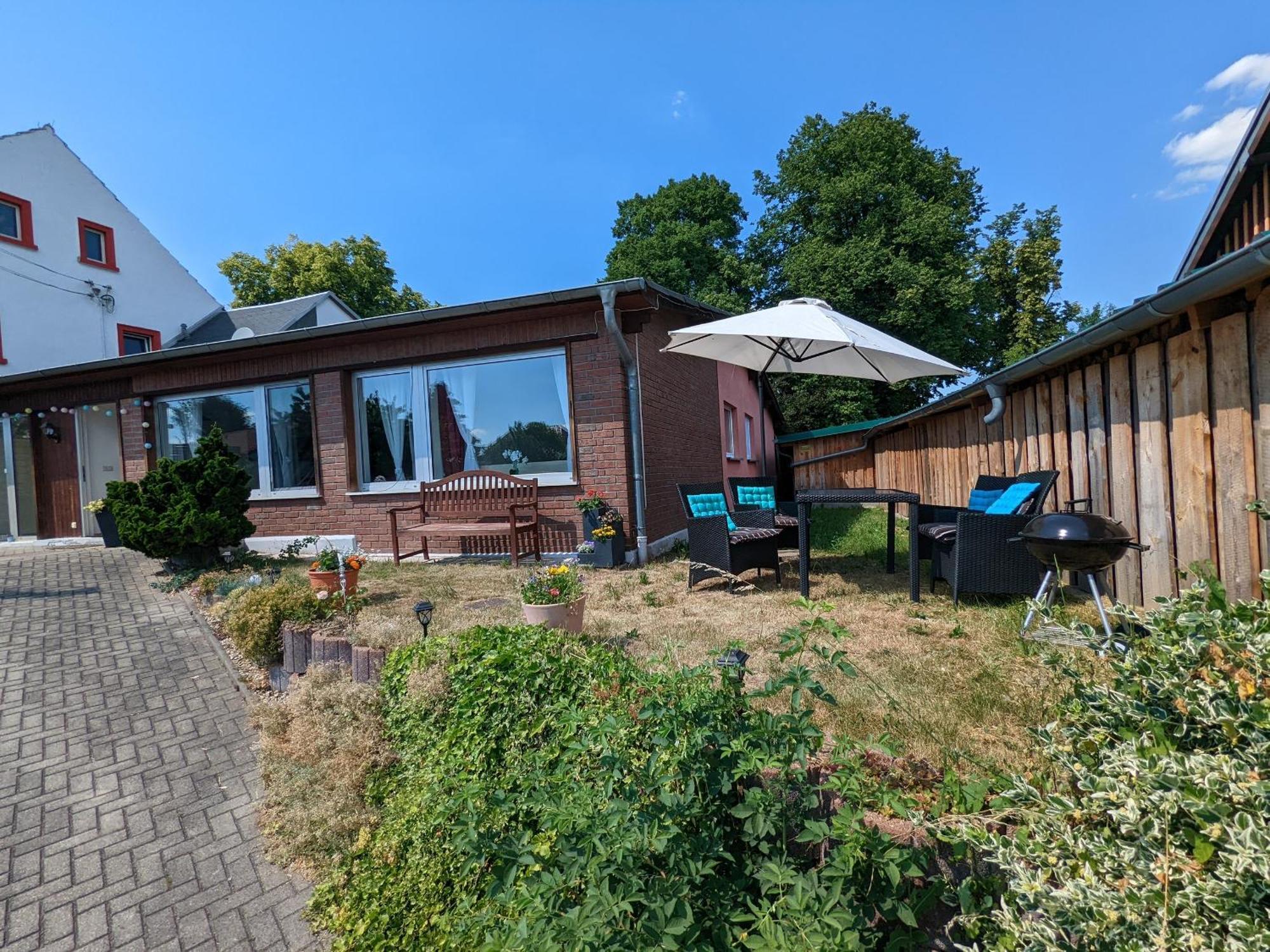 W4 - Urlaubsmagie- Pool, Terrasse, Barbecue Apartman Lichtenhain  Kültér fotó