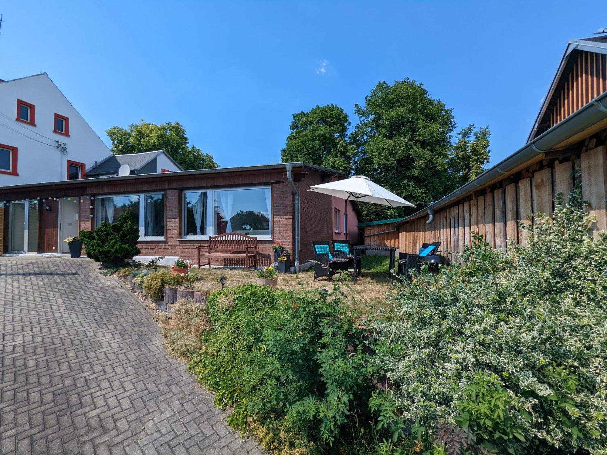 W4 - Urlaubsmagie- Pool, Terrasse, Barbecue Apartman Lichtenhain  Kültér fotó