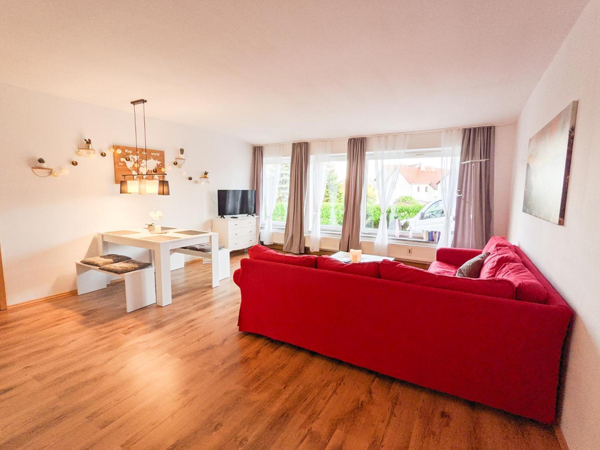 W4 - Urlaubsmagie- Pool, Terrasse, Barbecue Apartman Lichtenhain  Kültér fotó